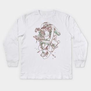 Astronaut Kids Long Sleeve T-Shirt